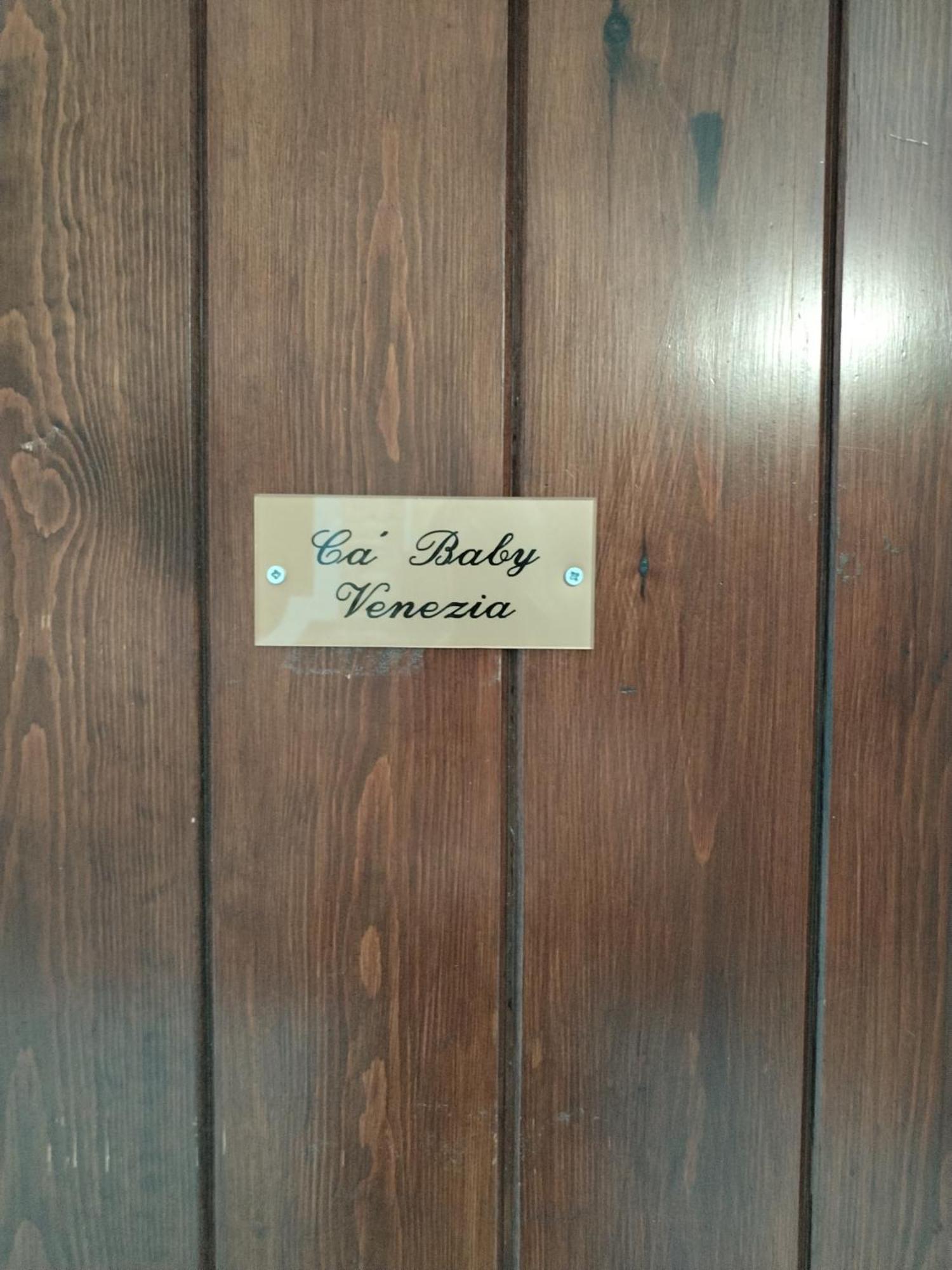 Ca' Baby Venezia Apartment Exterior photo